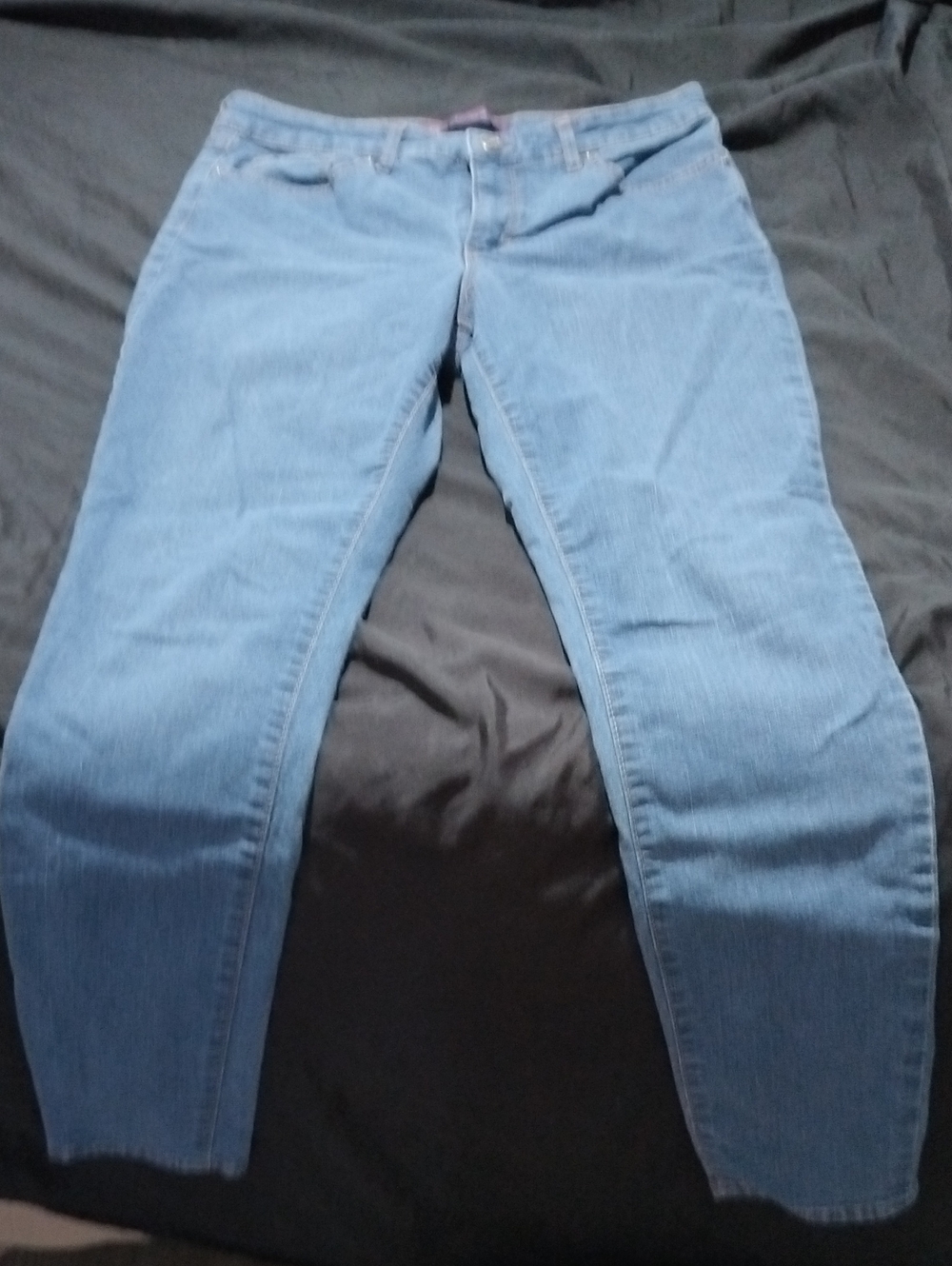 Gloria Vanderbilt Light Blue Straight Leg Women's Jeans